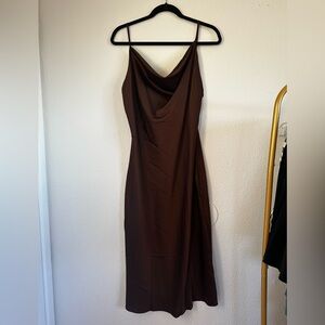 Petal & Pup Brown Slip Dress